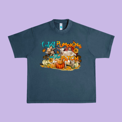 Cutest Pumpkin In The Patch Urban Heavy Tee Designed By Lillyallendesigns