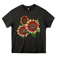 Asphalt Florenza Sunflower Heavy Core Tee - LillyAllenDesigns