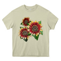 Mossy Florenza Sunflower Heavy Core Tee - LillyAllenDesigns