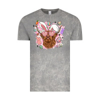Cloud Rock highland heifer easter Vintage Tee - LillyAllenDesigns
