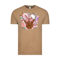 Vintage Coffee highland heifer easter Vintage Tee - LillyAllenDesigns