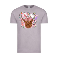 Vintage Zinc highland heifer easter Vintage Tee - LillyAllenDesigns