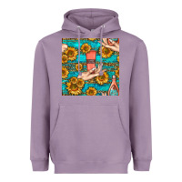 Lavender hand cream nail polish remover and sunflowers with leopard and glitter Heavyweight Hoodie - BundleAndBundleShop