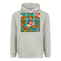 Moon Dust hand cream nail polish remover and sunflowers with leopard and glitter Heavyweight Hoodie - BundleAndBundleShop
