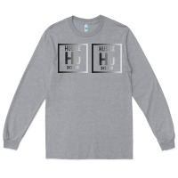 Heather Grey Hustle Harder Neon Long Sleeve Tee - Bettercallsaul