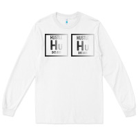 White Hustle Harder Neon Long Sleeve Tee - Bettercallsaul