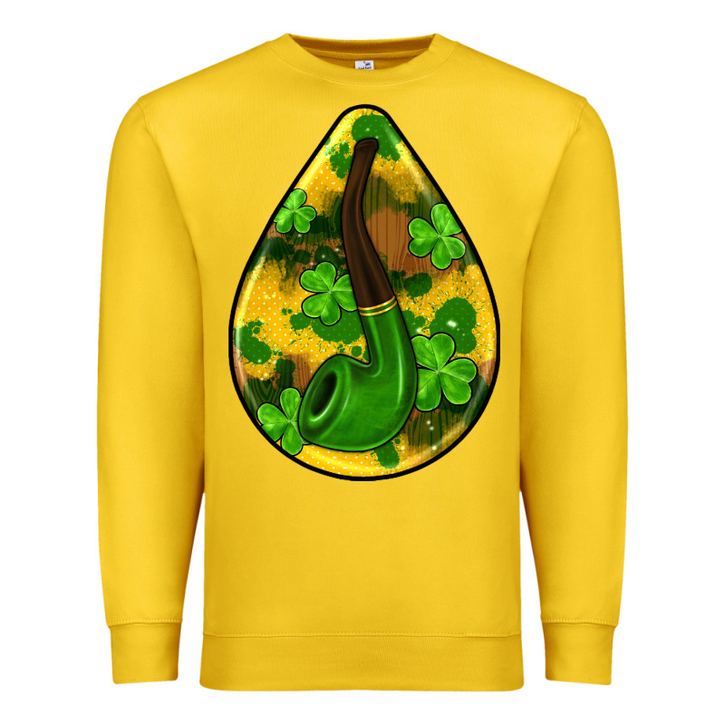 St.patrick's Teardrop Earrings Premium Sweatshirt by FaDigitalArtStudio | Teevron