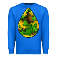 True Royal st.patrick's teardrop earrings Premium Sweatshirt - FaDigitalArtStudio