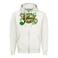 St. Patrick's Day Lips Zipper Hoodie | Teevron