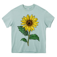Arona Sunray yellow sunflower Heavy Core Tee - LillyAllenDesigns