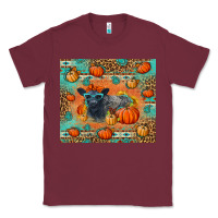 Burgundy Autumn Baby Calf Classic Tee - LillyAllenDesigns