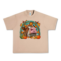 Burro Fall Cow Rainbow Urban Heavy Tee - LillyAllenDesigns