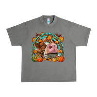 Tornado Fall Cow Rainbow Urban Heavy Tee - LillyAllenDesigns