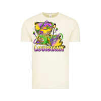 Vintage Arctic louisiana mardi gras state map Vintage Tee - LillyAllenDesigns