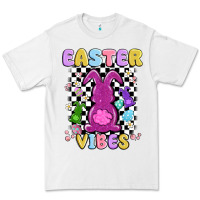 White easter vibes peep faux sequin Premium Tee - MaliasSmallBusiness