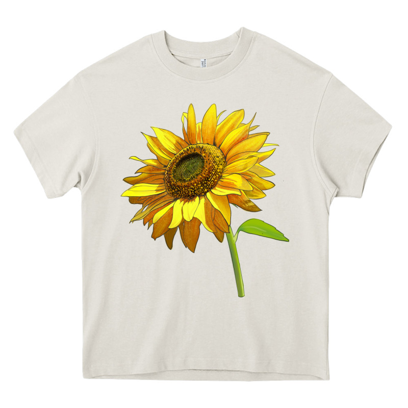 Sunflower Heavy Core Tee by LillyAllenDesigns | Teevron