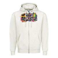Oatmeal Heather inked mama mother's day Zipper Hoodie - HowdyJamesFarm