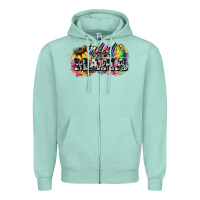 Seafoam inked mama mother's day Zipper Hoodie - HowdyJamesFarm