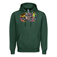 Sports Green inked mama mother's day Zipper Hoodie - HowdyJamesFarm