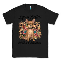 Black life is better with a chihuahua Classic Tee - JahusDesignShop