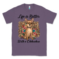 Lavender life is better with a chihuahua Classic Tee - JahusDesignShop
