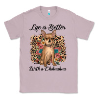 Lilac life is better with a chihuahua Classic Tee - JahusDesignShop