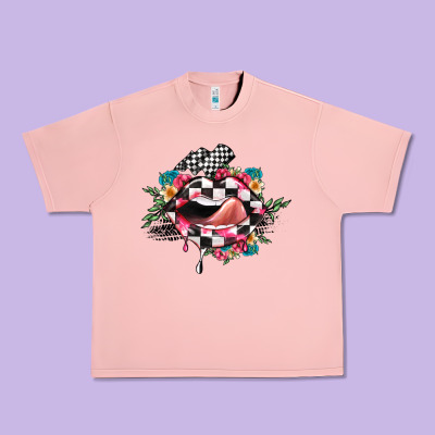 Race Lip Urban Heavy Tee Designed By Jahusdesignshop