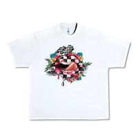 White race lip Urban Heavy Tee - JahusDesignShop