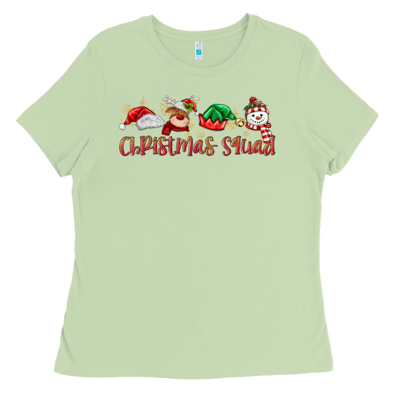 Christmas Squad Ladies Tee by MaliasSmallBusiness | Teevron