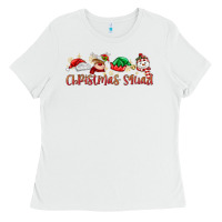 White christmas squad Ladies Tee - MaliasSmallBusiness