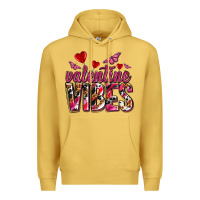 Antique Gold valentine vibes olivia Premium Hoodie - OliviaCreatesArt