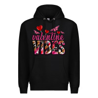 Black valentine vibes olivia Premium Hoodie - OliviaCreatesArt