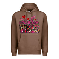 Chestnut valentine vibes olivia Premium Hoodie - OliviaCreatesArt