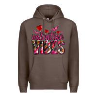 Coffee valentine vibes olivia Premium Hoodie - OliviaCreatesArt