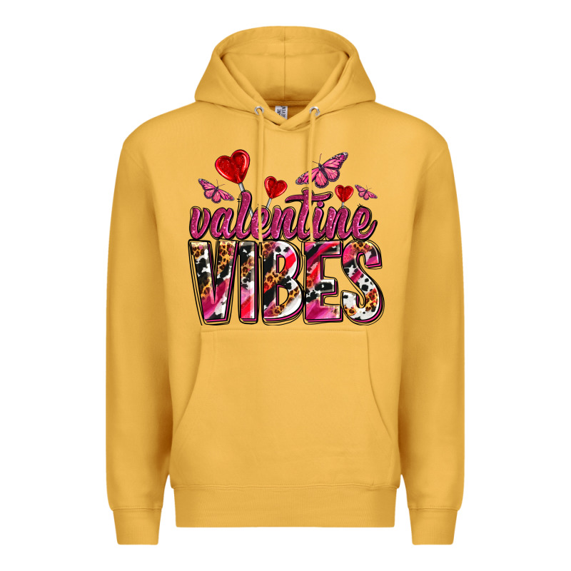 Valentine Vibes Olivia Premium Hoodie by OliviaCreatesArt | Teevron