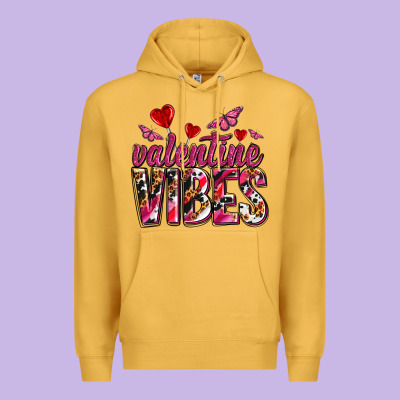 Valentine Vibes Olivia Premium Hoodie Designed By Oliviacreatesart