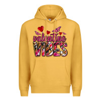 Mustard valentine vibes olivia Premium Hoodie - OliviaCreatesArt