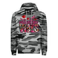 Slate Camo valentine vibes olivia Premium Hoodie - OliviaCreatesArt