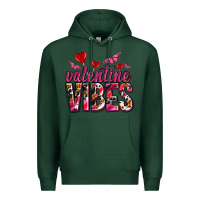 Sports Green valentine vibes olivia Premium Hoodie - OliviaCreatesArt