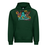 Forest Green Hair Hustler Urban Hoodie - SublimationCraftShop