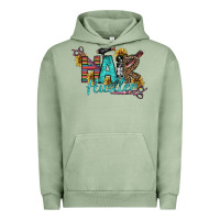 Pigment Oil Green Hair Hustler Urban Hoodie - SublimationCraftShop