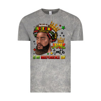 Cloud Rock juneteenth is my independence day Vintage Tee - LillyAllenDesigns