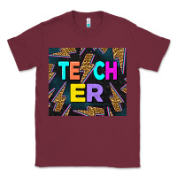 Burgundy Western Teacher Flash Tumbler Classic Tee - LillyAllenDesigns