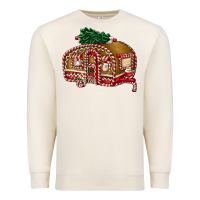 Sandshell caravan gingerbread Premium Sweatshirt - FaDigitalArtStudio