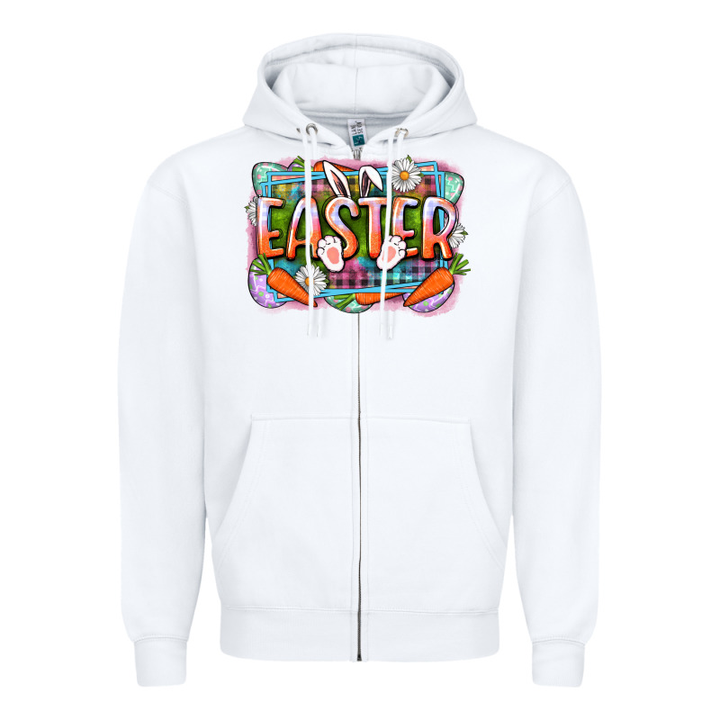 Easter Zipper Hoodie by CowGirlArtShop | Teevron