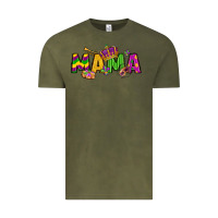 Vintage Olive mama mardi gras Vintage Tee - LillyAllenDesigns