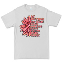 Dove Grey pink sunflower and cancer ribbon breast cancer Premium Tee - MaliasSmallBusiness