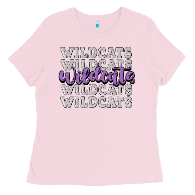 Wildcats Football Ladies Tee by MaliasSmallBusiness | Teevron