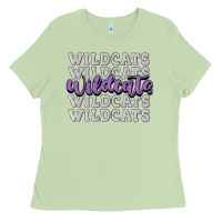 Matcha wildcats football Ladies Tee - MaliasSmallBusiness