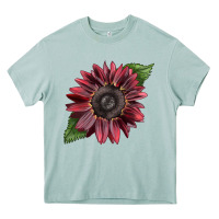 Arona chocolate sunflower Heavy Core Tee - LillyAllenDesigns